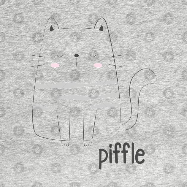 The Cat That Says Piffle, cute dismissive kitty by Luxinda